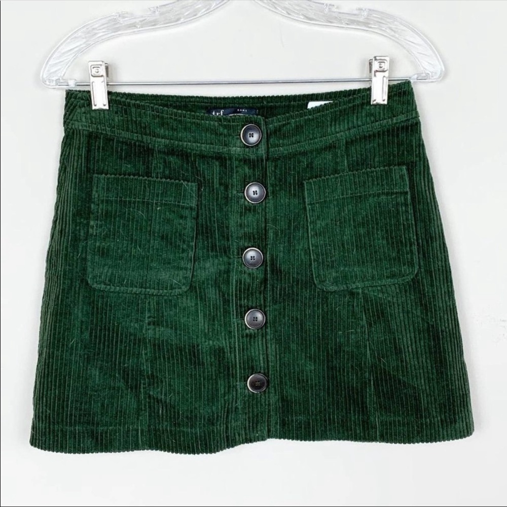Like New Zara Corduroy Skirt - Picture 2 of 4